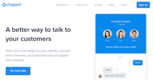 Your own website or mobile app (live chat)